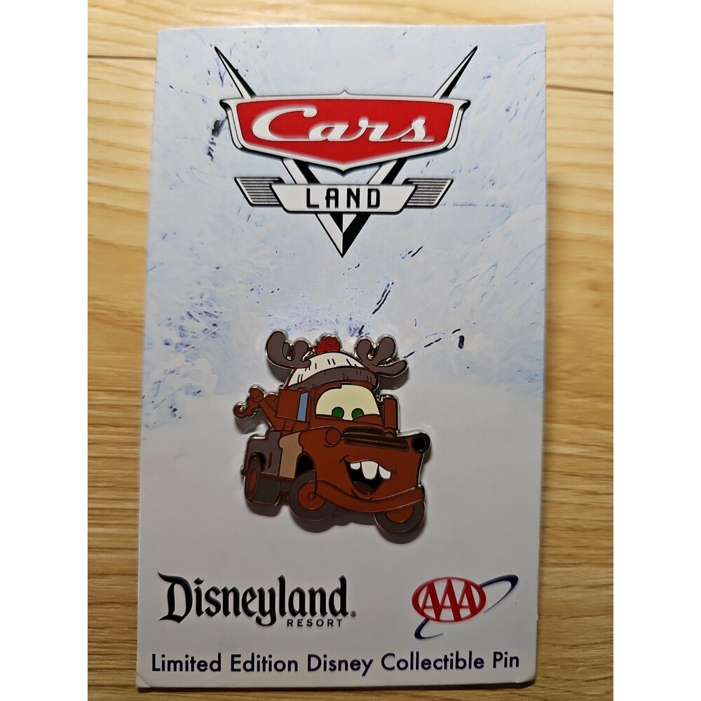 Disney Pixar Cars Mater AAA Disneyland Resort Collectible Pin 2012